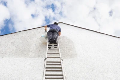 Peinture extérieure au Theil-de-Bretagne — façades et ravalement